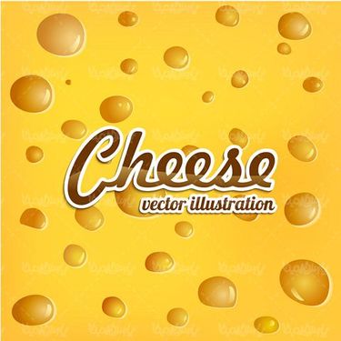 Vector background of cheese