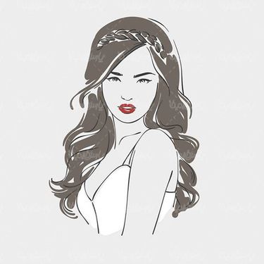 وکتور میکاپ صورت