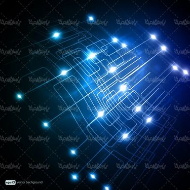 وکتور پس زمینه تکنولوژی