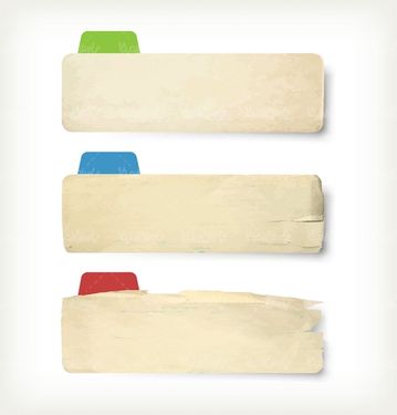 Paper label vector