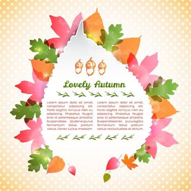 وکتور فروش پاییزی