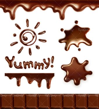 Chocolate vector