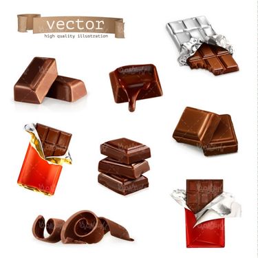 Chocolate vector