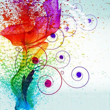وکتور پس زمینه آبرنگ