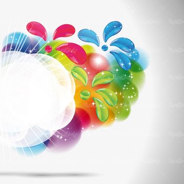 وکتور پس زمینه آبرنگ