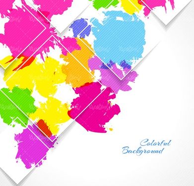 Vector watercolor background