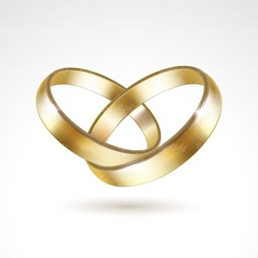 Vector wedding ring