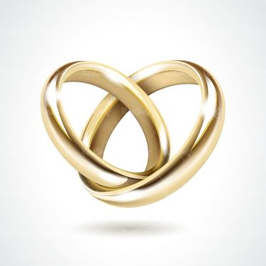 Vector wedding ring