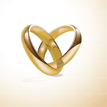 وکتور حلقه طلا
