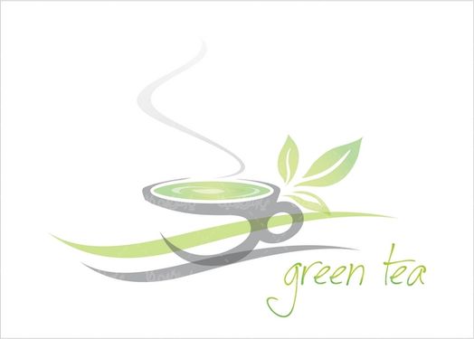 وکتور چای سبز