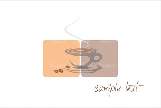 وکتور فنجان قهوه