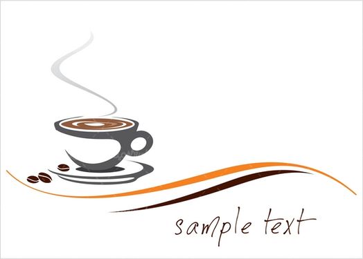 وکتور فنجان قهوه