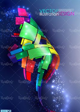 وکتور پس زمینه انتزاعی
