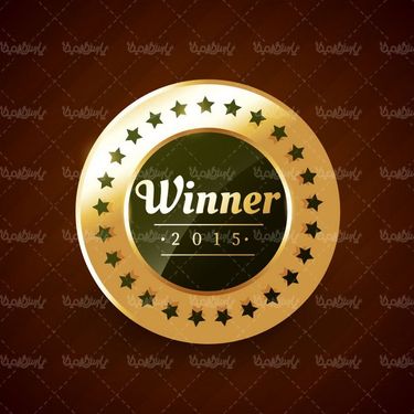 Golden Tag Vector