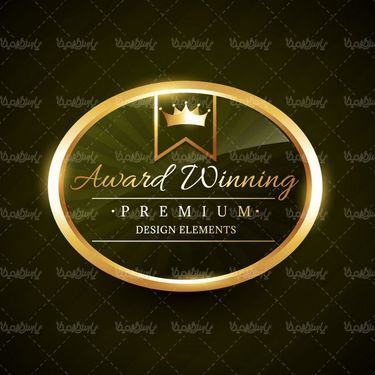 Golden Tag Vector