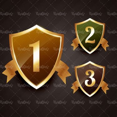Golden Tag Vector