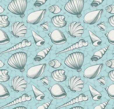Vector of sea creatures