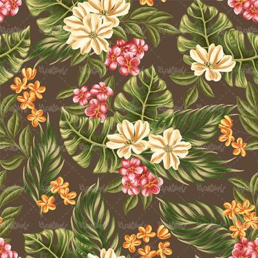 Vector flower pattern