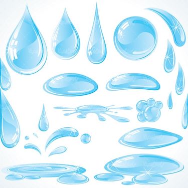 وکتورقطره آب