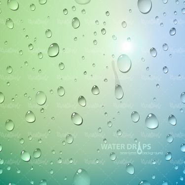 Vector water drop