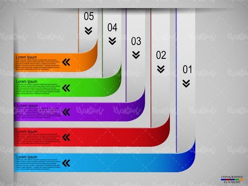 وکتور اینفوگرافی گرافیکی