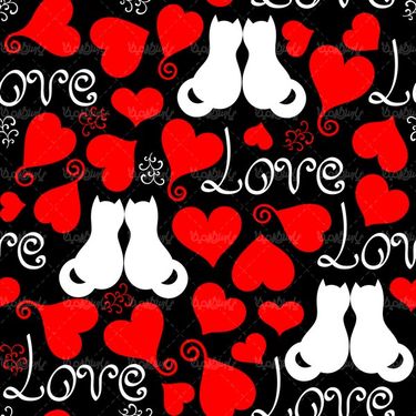 Heart background vector