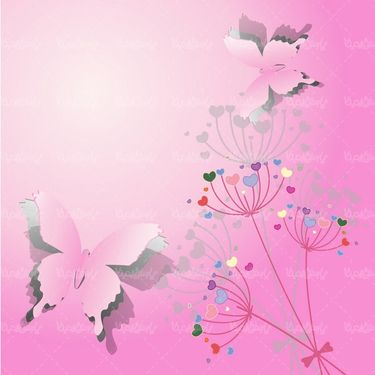 وکتور پس زمینه گل