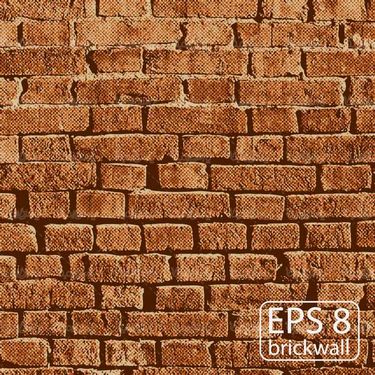 Brick background vector