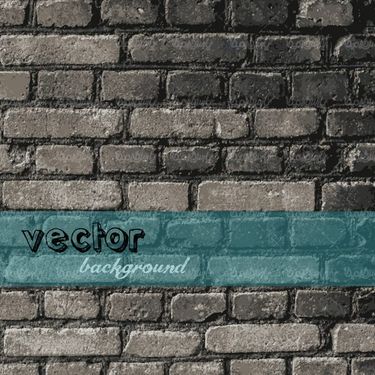Brick background vector