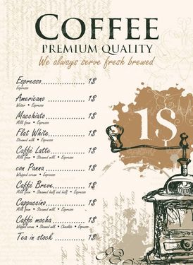 Coffee Shop Vector