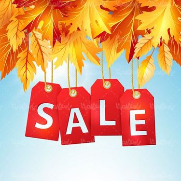 وکتور لیبل فروش پاییزی