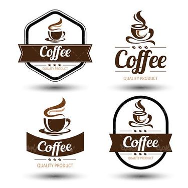 Vector logo coffee cup