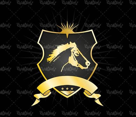 وکتور لوگو اسب