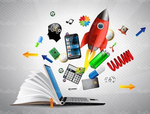 وکتور کتاب الکترونیکی