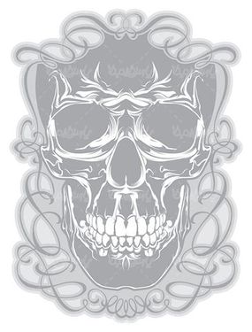 Skull vector
