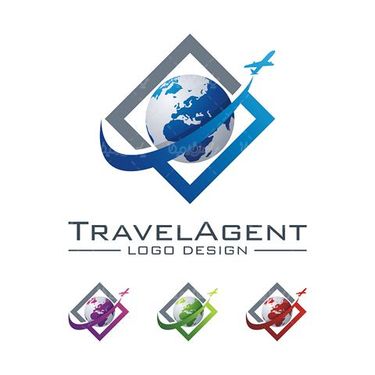 وکتور لوگو آژانس هواپیمایی