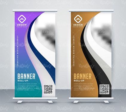 وکتور بنر استندی