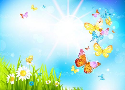 وکتور فصل بهار