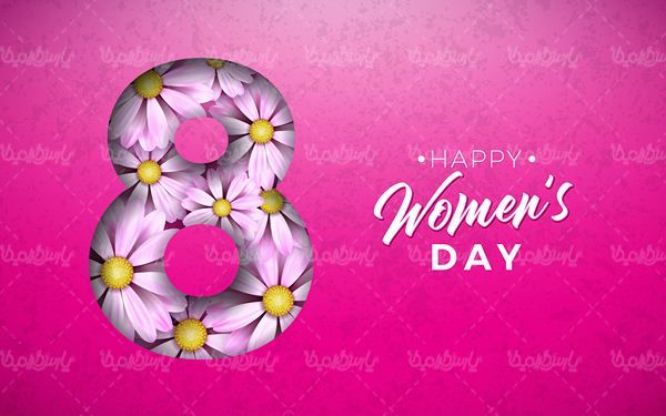 Vector Woman's Day