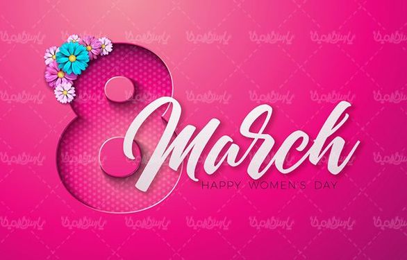 Vector Woman's Day
