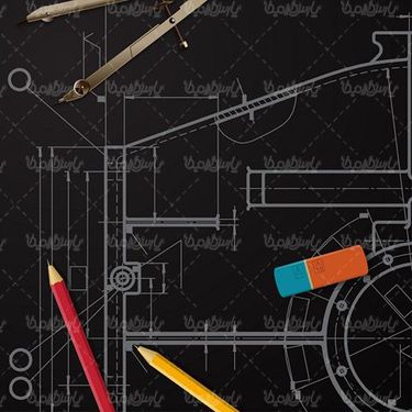 Vector building drawings