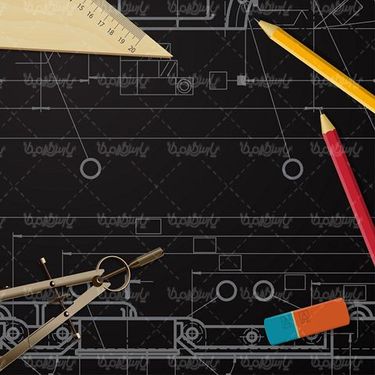 Vector building drawings
