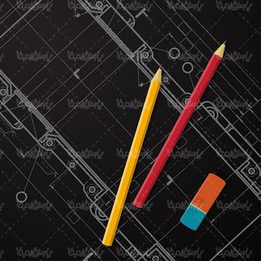 Vector building drawings