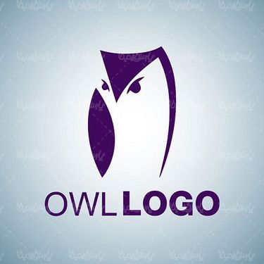 Vector logo owl