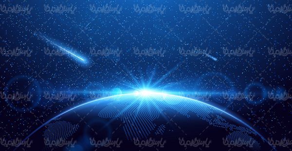 وکتور پس زمینه تکنولوژی