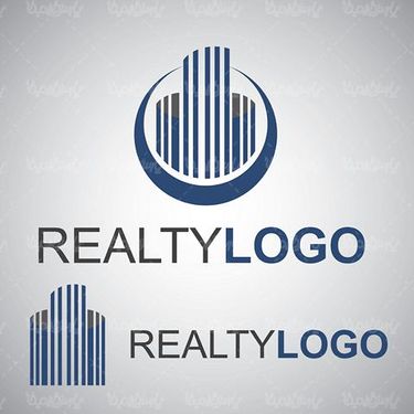 Vector logo real estate