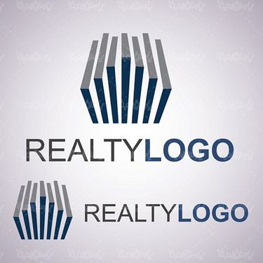Vector logo real estate