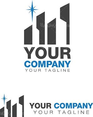 Vector logo real estate