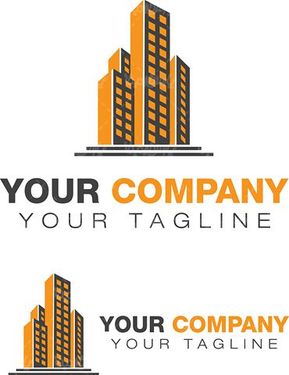 Vector logo real estate