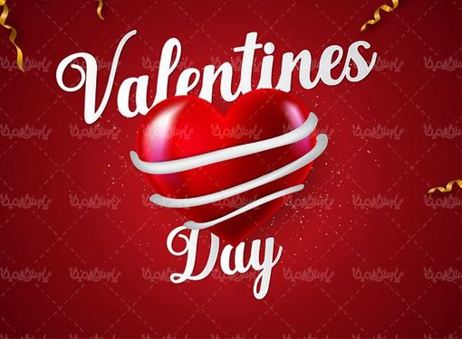 وکتور پس زمینه قلبی